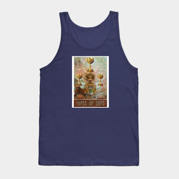 Three of Cups Tank Top by Artgirl253